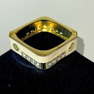 Square bangle bracelet